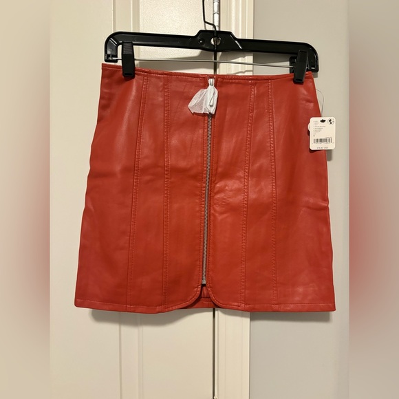 Free People Layla Mini Skirt Size 0 NWT - Picture 9 of 13